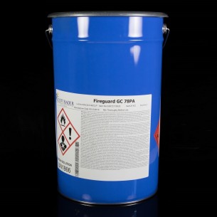 Feuerwehrmann GC 78PA Feuerhemmende Intumeszierende Spray Polyester-Gelcoat, weiß