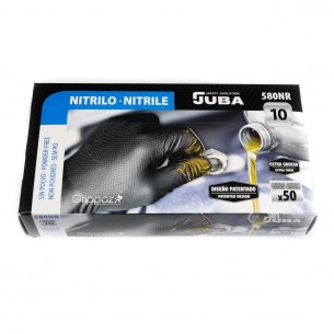 Juba® Grippaz™ 580NR Ambidestro Extra Forte, Guanti in Nitrile (50 unità)