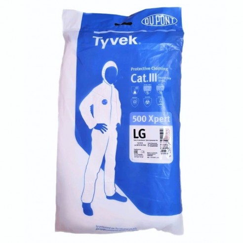 Vestuário de protecção DuPont Tyvek 500 Xpert