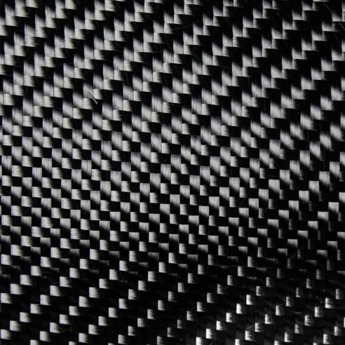 650 g/m2 12 K 2x2 Twill Carbon fabric SPOT, 125 cm wide