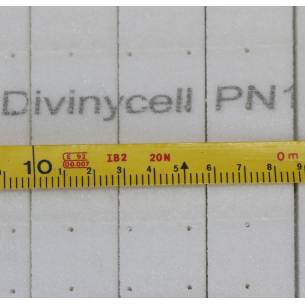 Divinycell PN 115 PFC ODC 15 mm PET Foam, 115 kg/m3 / perforated and One-directional cut